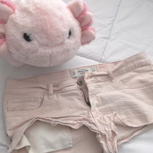 Abercrombie & Fitch - Size 10 - W30 ~ Pink Jean Shorts